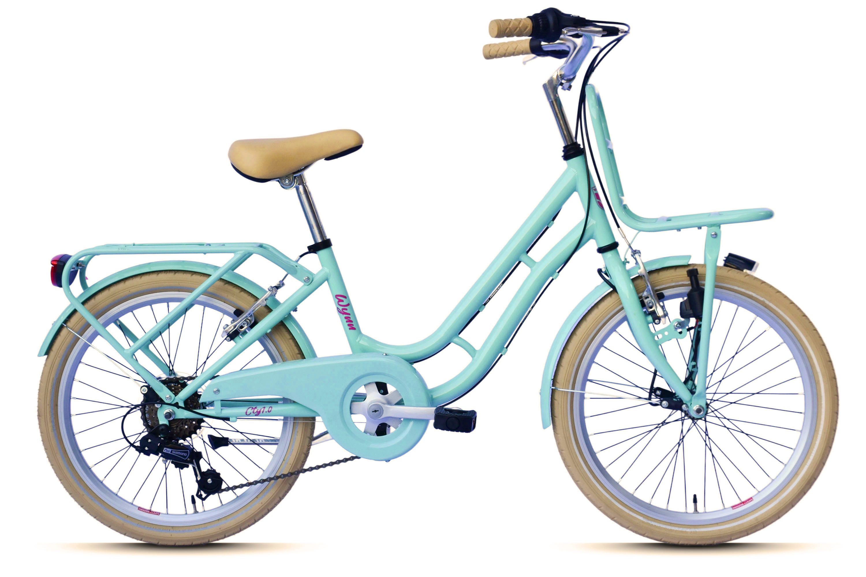 WYNN Kinderfahrrad Kinderfahrrad 20 Zoll Shimano Tourney 6 Gang V-Brake Kinder KID1.0, 6 Gang Shimano Tourney Schaltwerk, Kettenschaltung