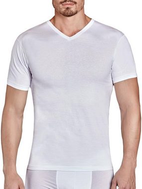 Berrak Collection Unterhemd Kurzarm V-Ausschnitt Herren Business Shirt (XXL / 60-62) Weiß, BS1007