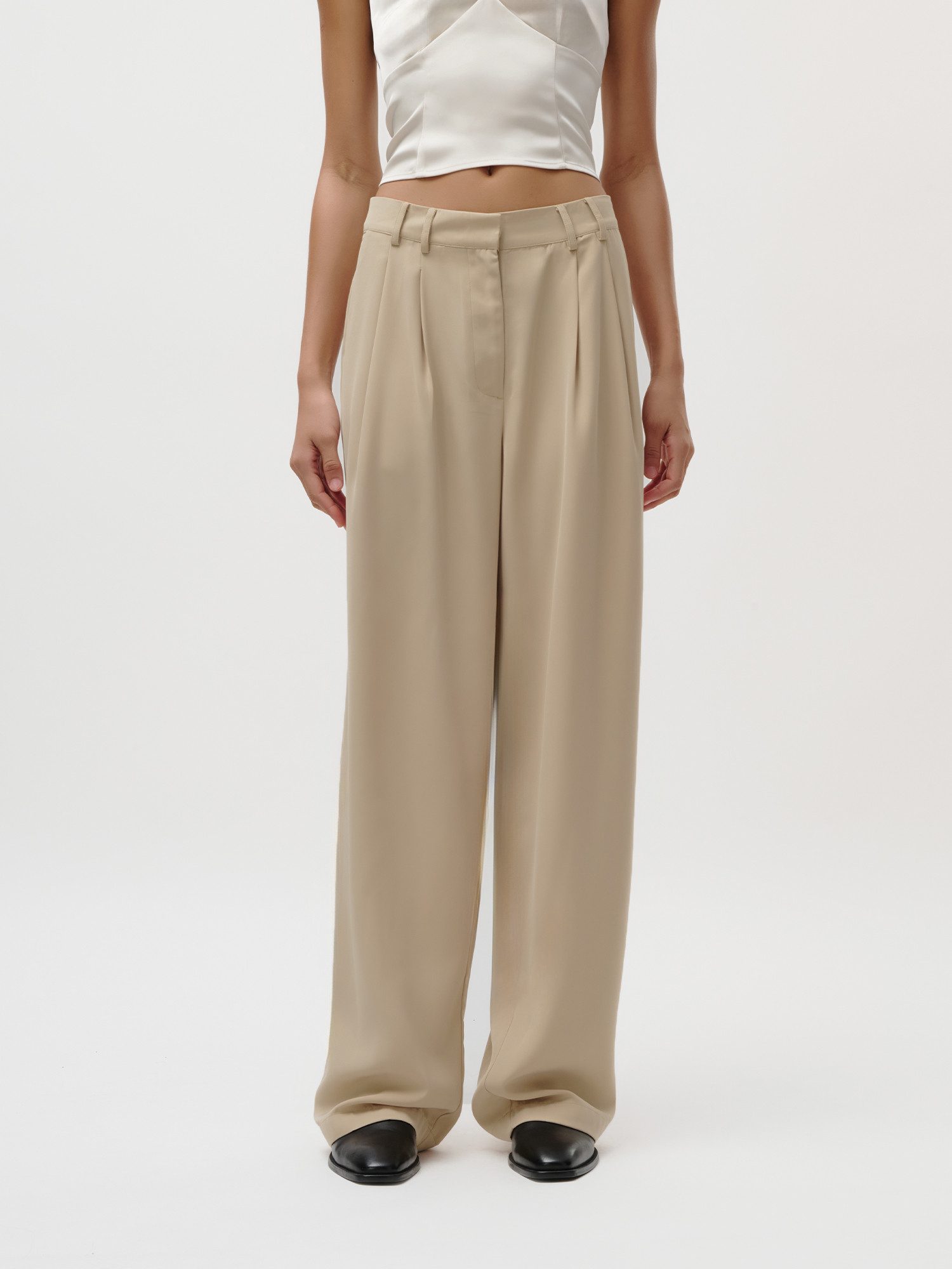 LeGer Bundfaltenhose Kora, LeGer by Lena Gercke Regular fit