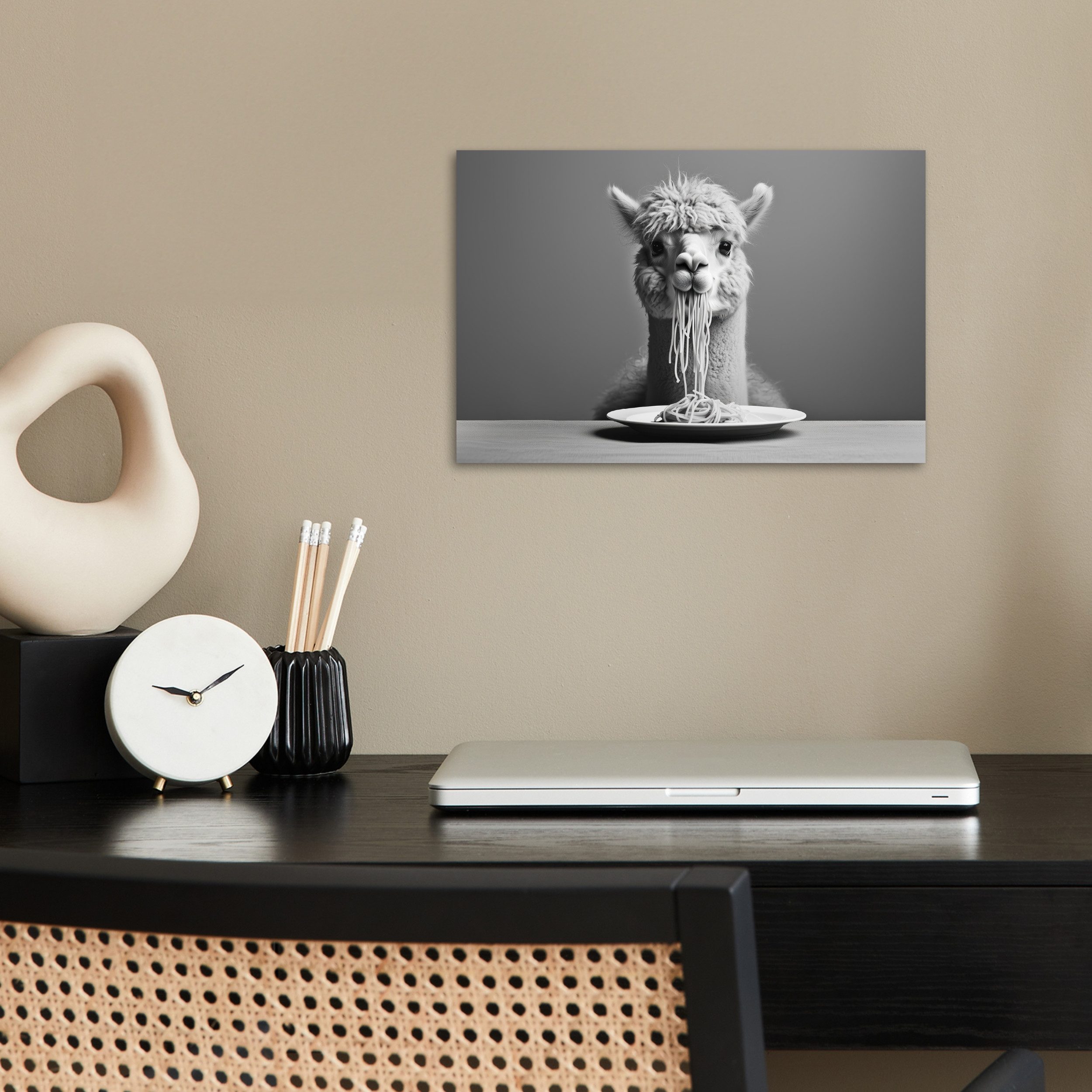 MuchoWow Poster Alpaka - Nudeln - günstig online kaufen