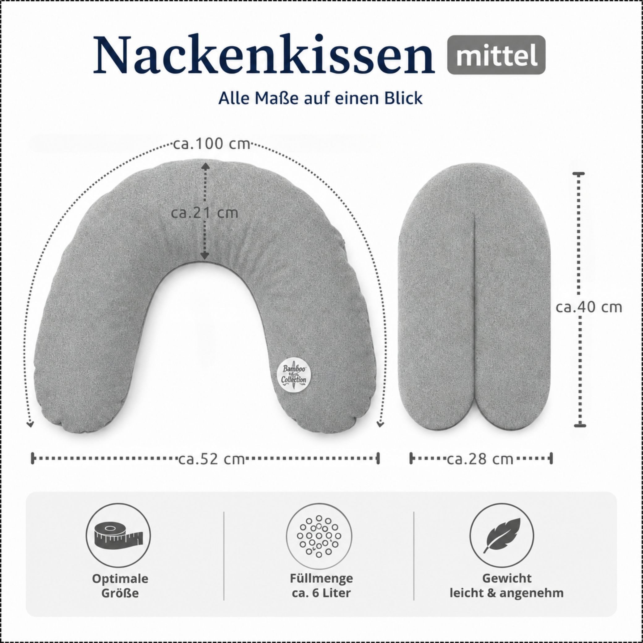 Kinderhaus Blaubaer Nackenhörnchen Nackenkissen mittel TOP