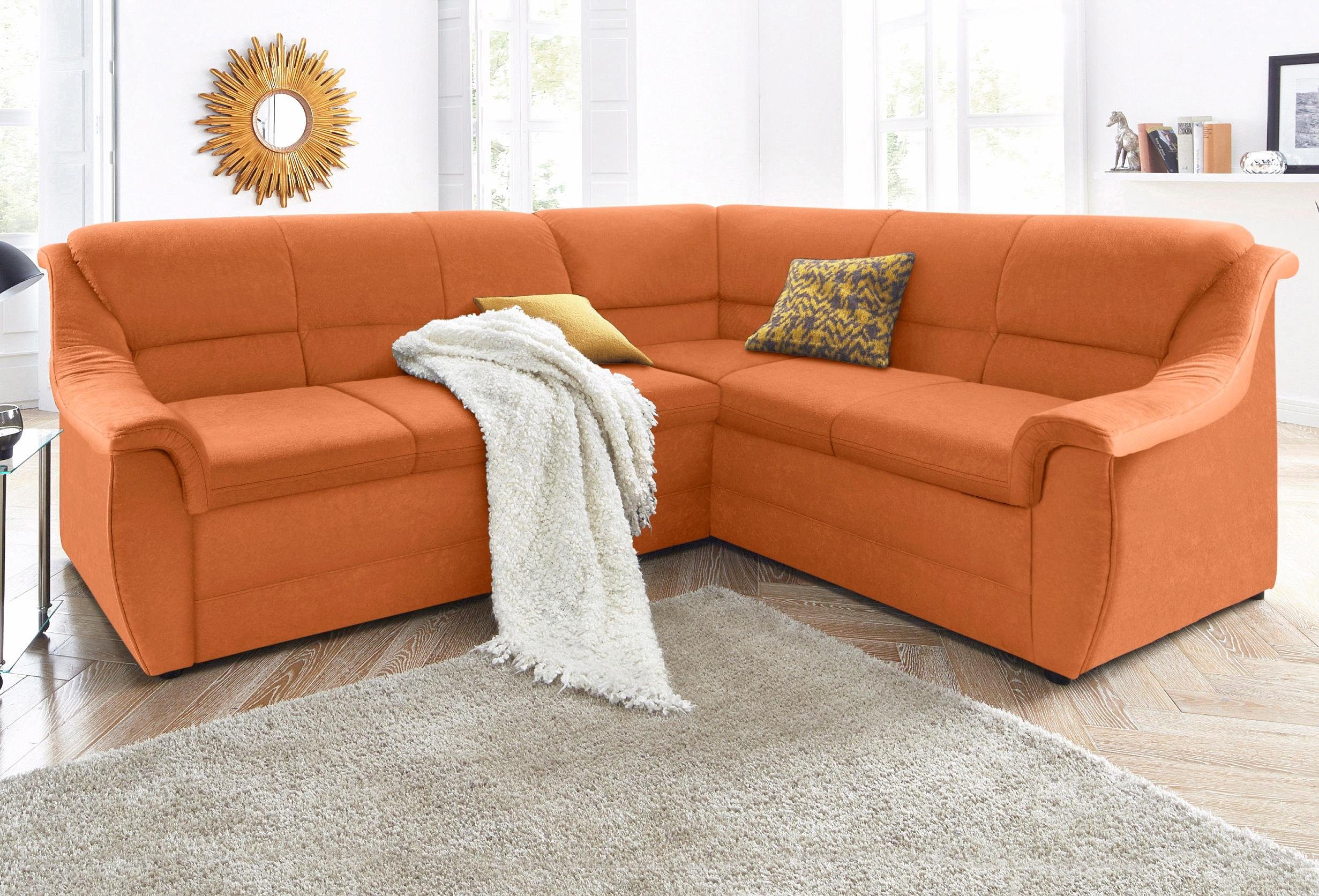 DOMO collection Ecksofa Franzi, wahlweise mit Bettfunktion, Bettkasten und günstig online kaufen