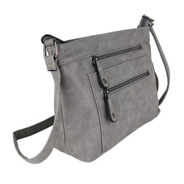 MIRROSI Umhängetasche Damen Crossbody Bag, 30x19x7cm Mittelgroß (verstellbaren Schulterriemen), Mittelgroße Tasche, Schultertasche für jeden Anlass