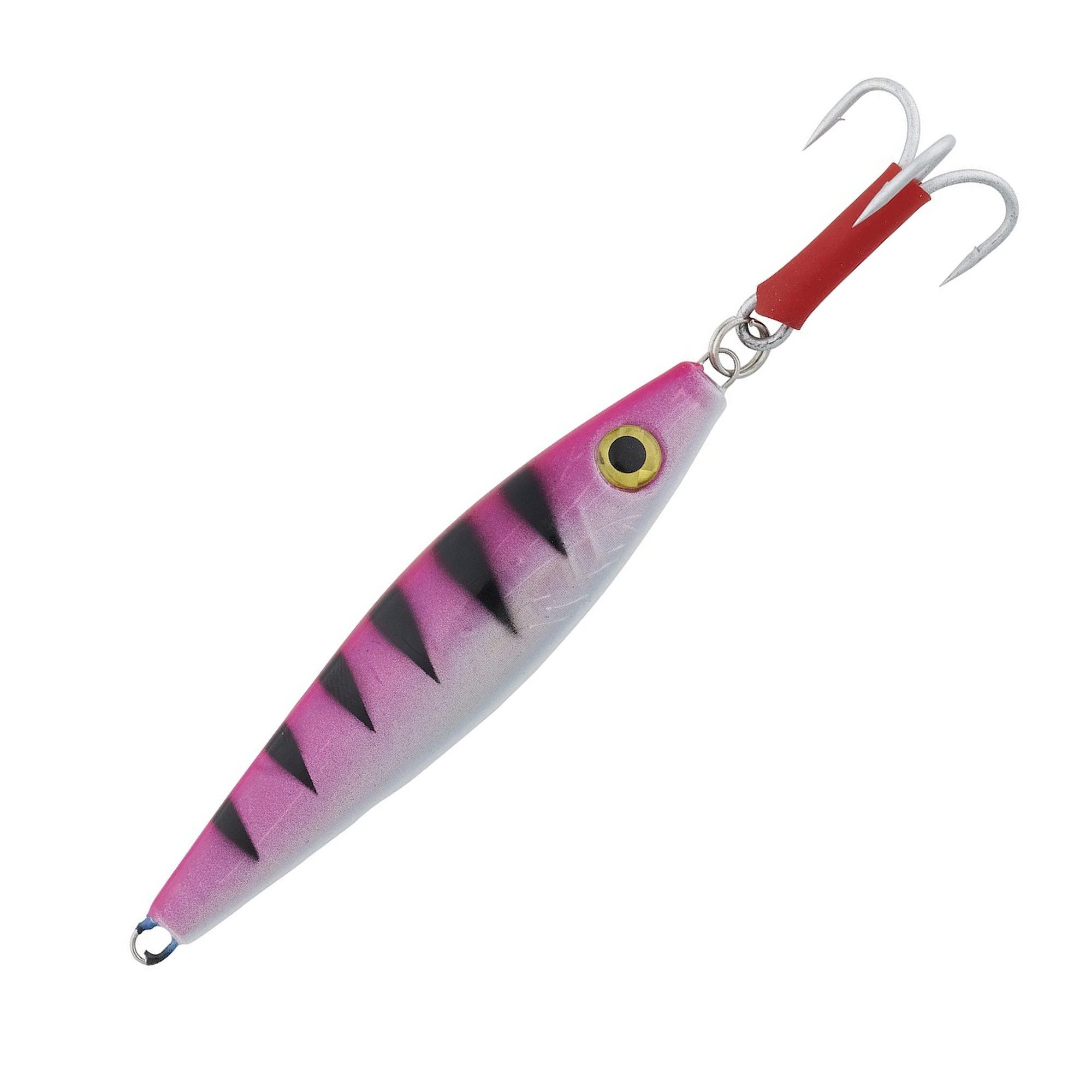 Kunstköder Kinetic Torskepilken 150G 12Cm Pink Tiger #5/0 1Pc