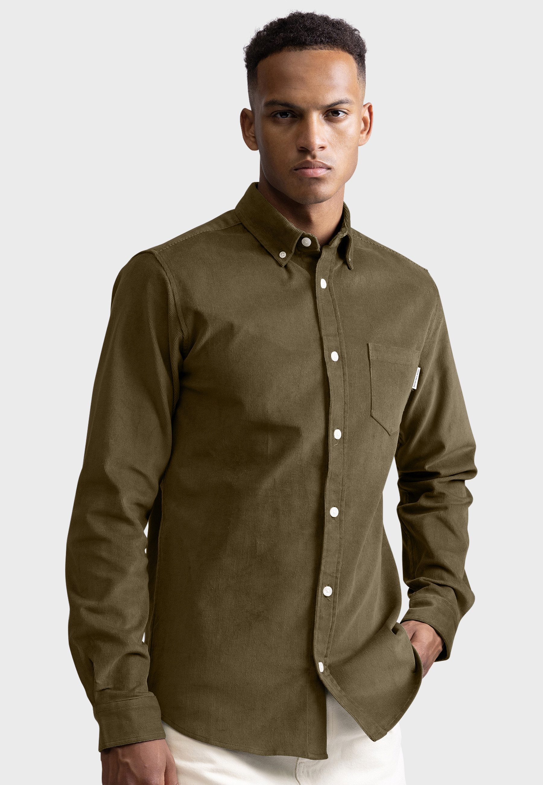 REDEFINED REBEL Langarmhemd Redefined Rebel Shirt RRPark Shirt Corduroy REG günstig online kaufen