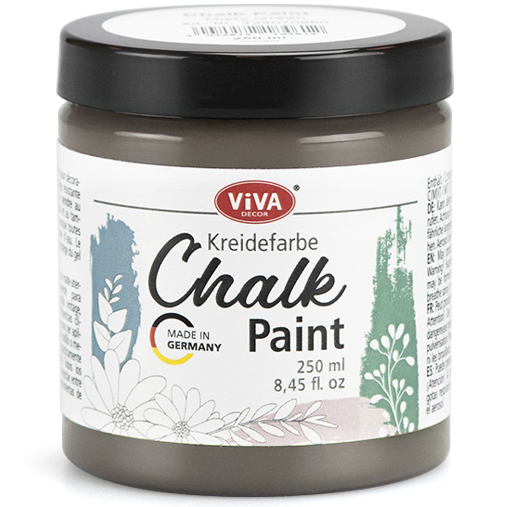 Viva Decor Kreidefarbe ViVA DECOR Chalk Paint - Kreidefarbe 250 ml - Forest Camouflage