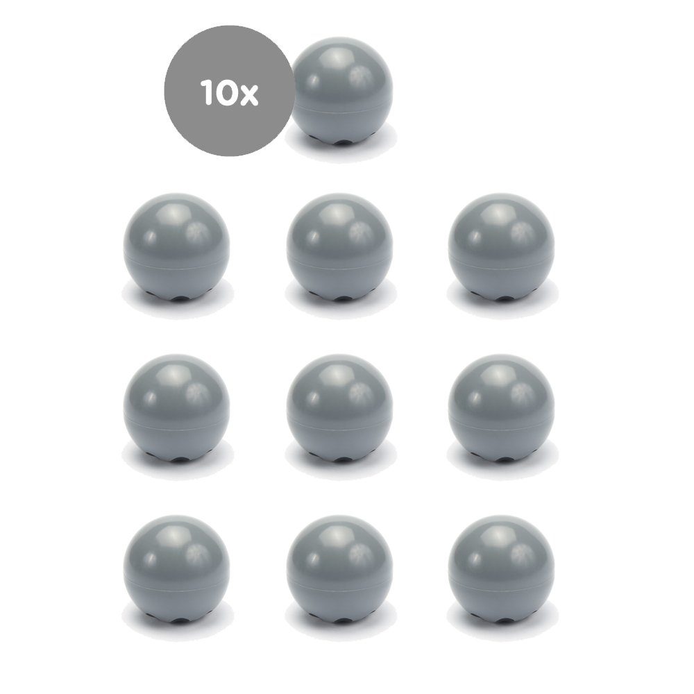 sossai® Türstopper Bodenstopper / Wandstopper NTS6 - GLOBE (10 St), Farbe: Grau