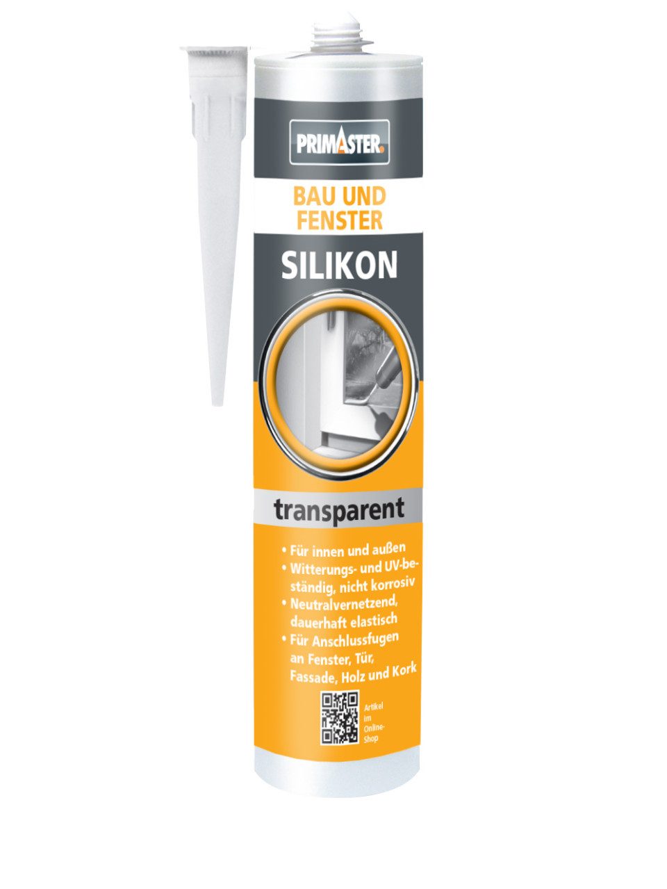 Primaster Silikon Primaster Bau und Fenster Silikon transparent 310 günstig online kaufen
