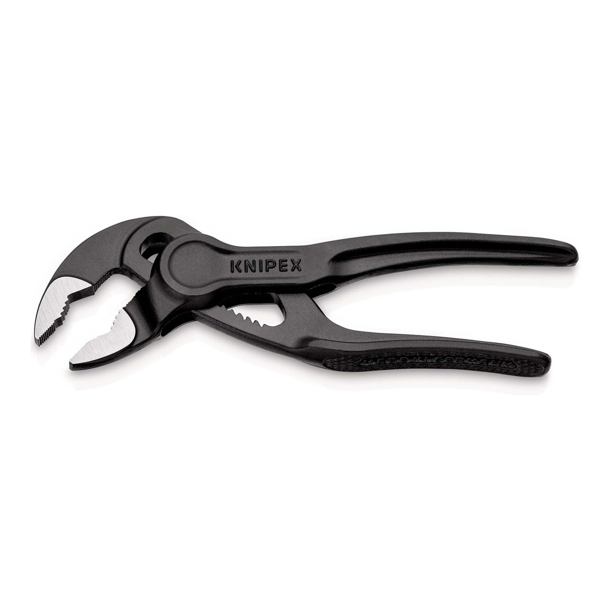 Knipex Wasserpumpenzange KNIPEX 87 00 100 Cobra® XS Wasserpumpenzange aufgeprägte, raue Oberflä