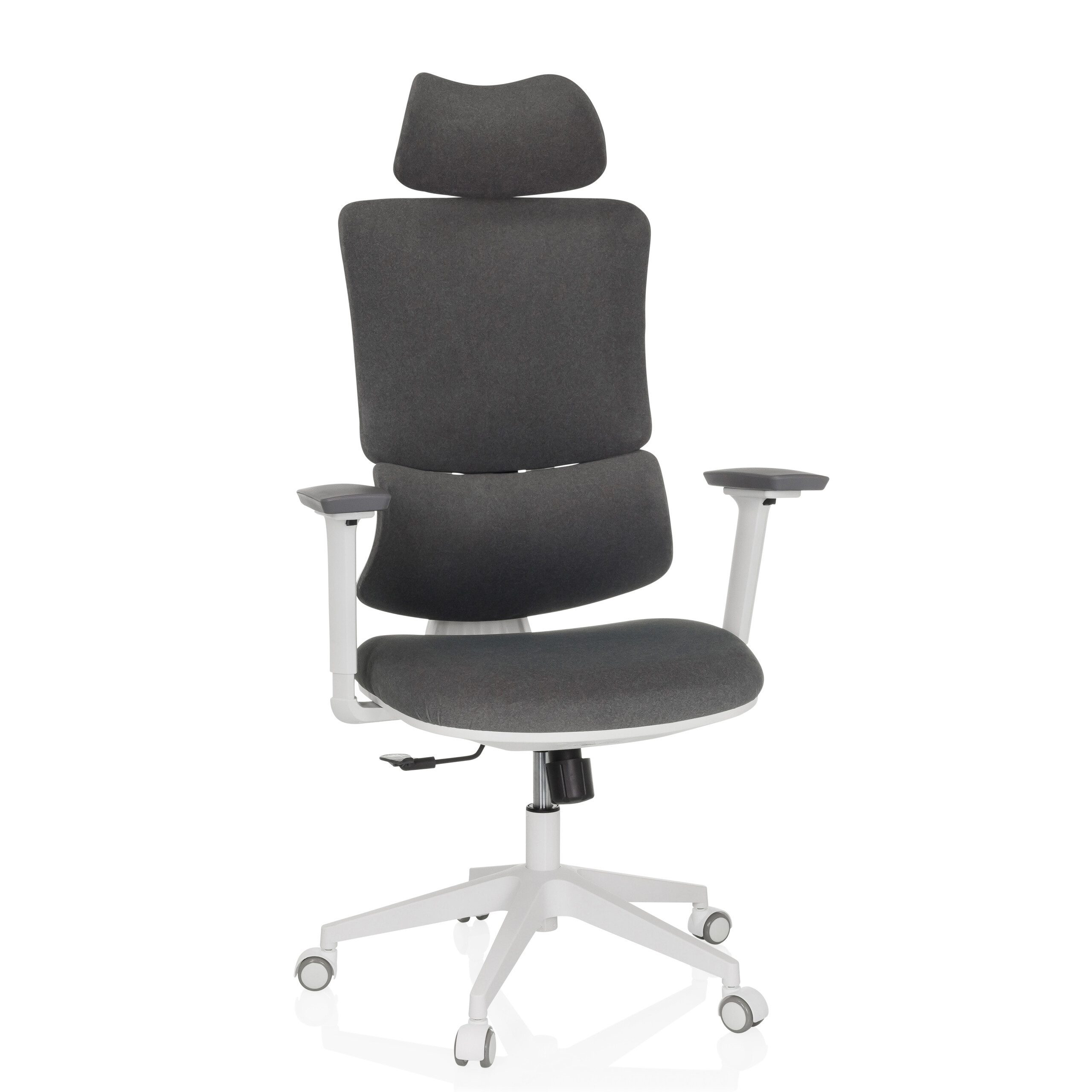 MyBuero Drehstuhl Home Office Bürostuhl ERGOMY WF Stoff (1 St), Schreibtischsessel, Drehbarer Schreibtischstuhl