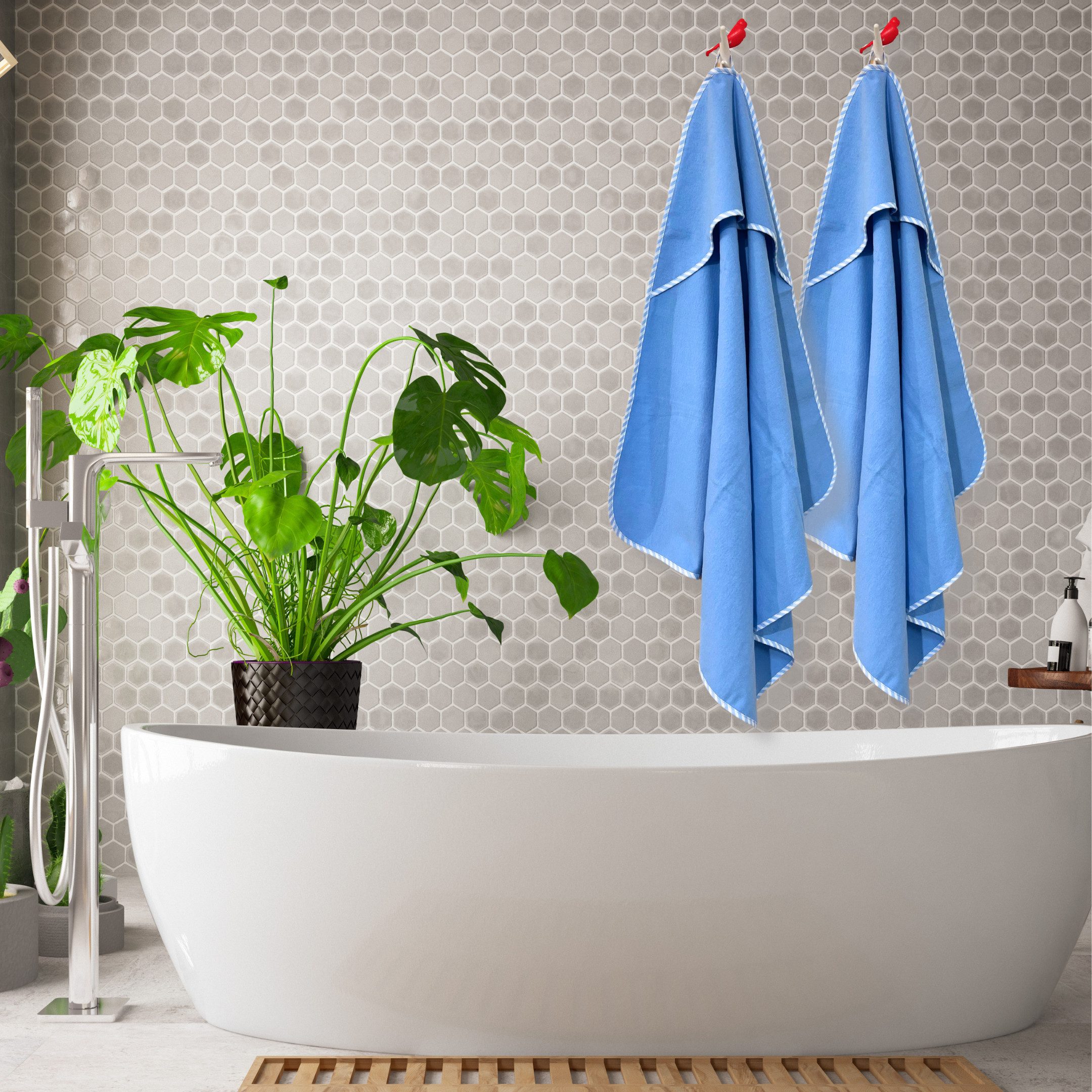 Babymajawelt Kapuzenhandtuch Baby Badetuch Kapuzenbadetuch 80x80 günstig online kaufen
