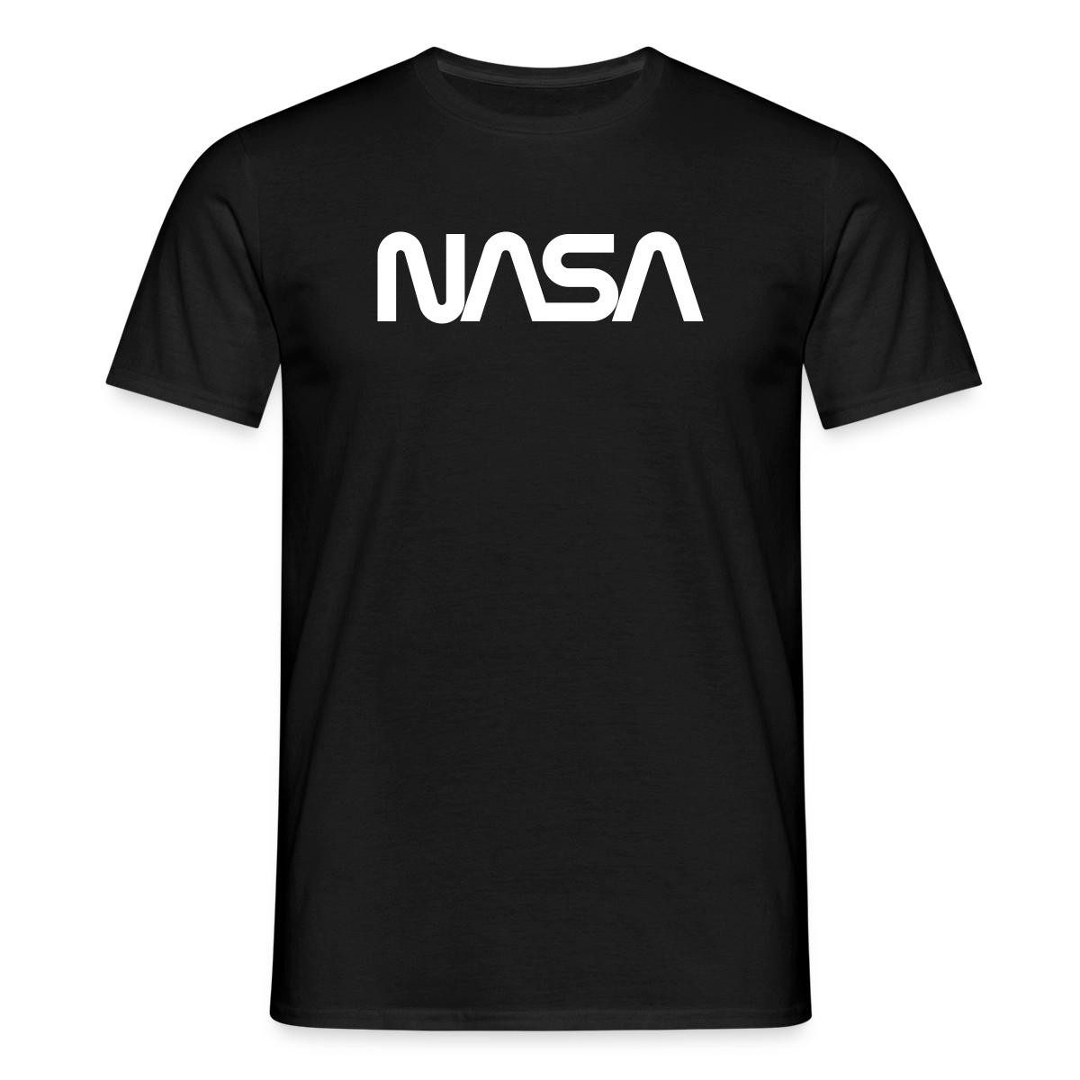 Spreadshirt T-Shirt NASA Logo Männer T-Shirt (1-tlg)