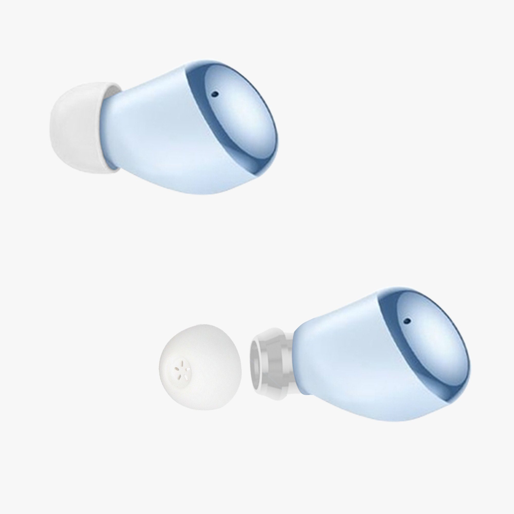 6x Größen Ohrpolster Silikon In-Ear Buds für Xiaomi Ohrstöpsel Redmi - Kopfhörer) (3 4 Polster kwmobile