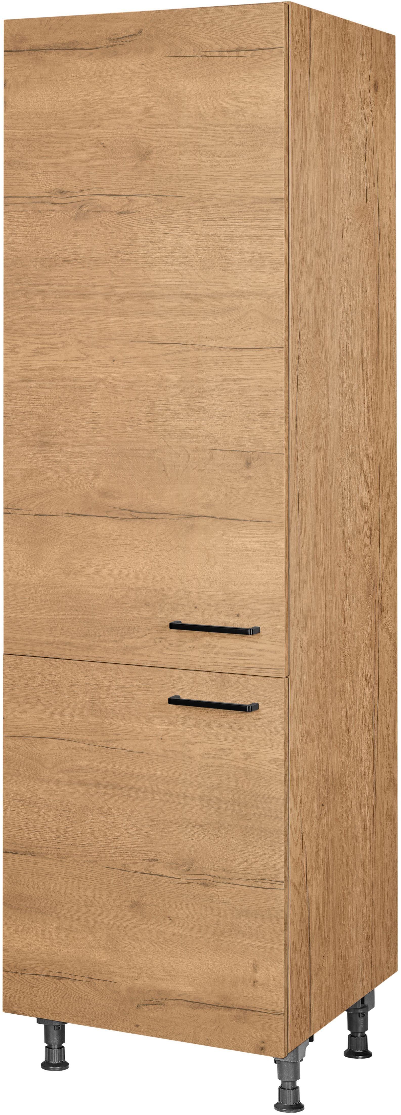 nobilia® Hochschrank "Structura", Ausrichtung wählbar, mit zwei Türen, vormontiert, Breite/Höhe: 60/216,6 cm
