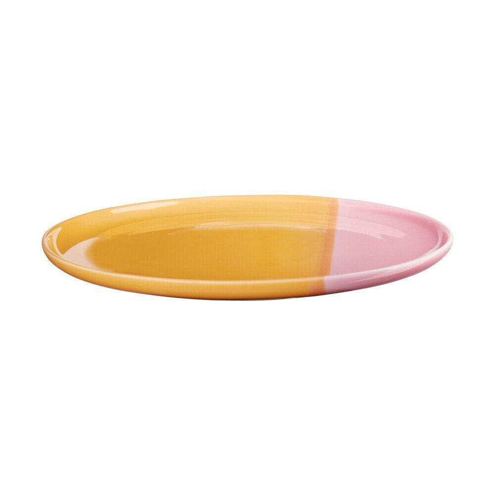 ASA SELECTION Speiseteller Essteller 27 cm Joy Passion Fruit Smoothie, (1 St), Essteller, Ø26,5cm, Porzellan, orange – Bild 2 von 4