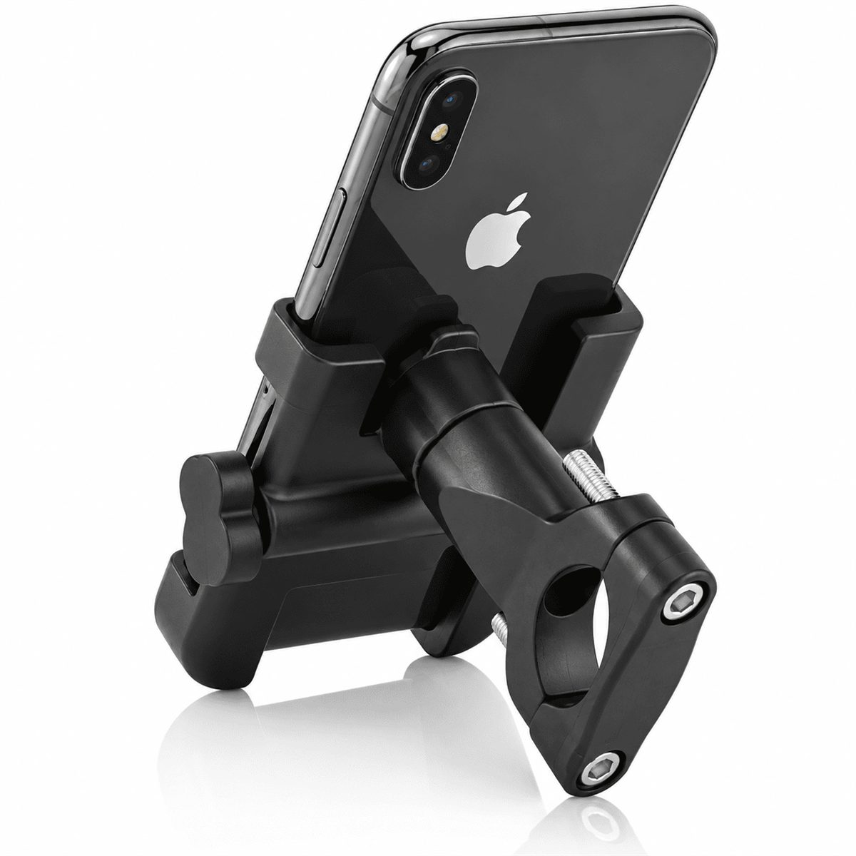 MidGard Smartphone-Halterung Aluminium Motorrad-/ Fahrradhalterung für Smartphones, Handy-Halterung – Bild 2 von 5
