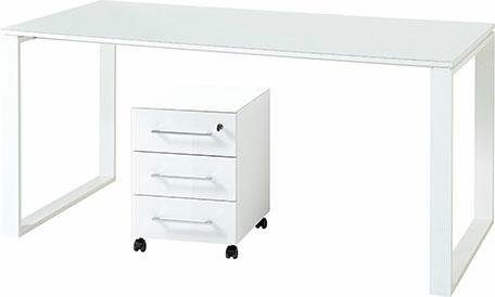 GERMANIA Büro-Set GW-Monteria, (Set, 2-St) Weiß