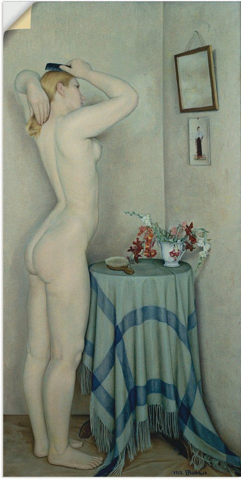 Artland Wandbild La nudiste, Erotische Bilder (1 St), als Alubild,  Leinwandbild, Wandaufkleber oder Poster in versch. Größen