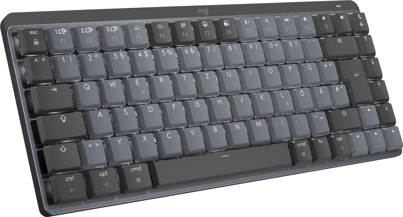 Logitech MX Mechanical Mini for Mac Minimalist Wireless-Tastatur