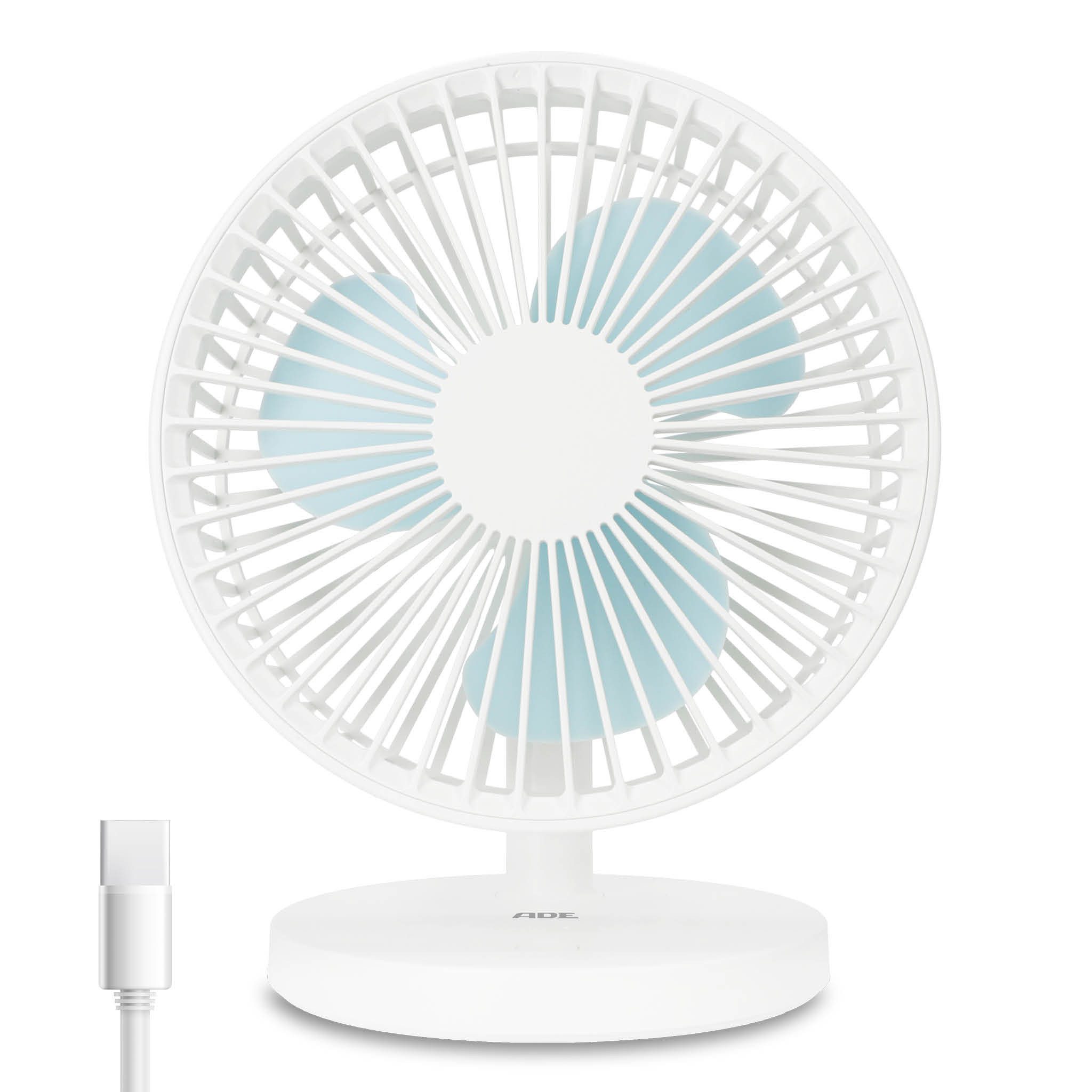 ADE Tischventilator sehr leiser USB-Ventilator mit günstig online kaufen