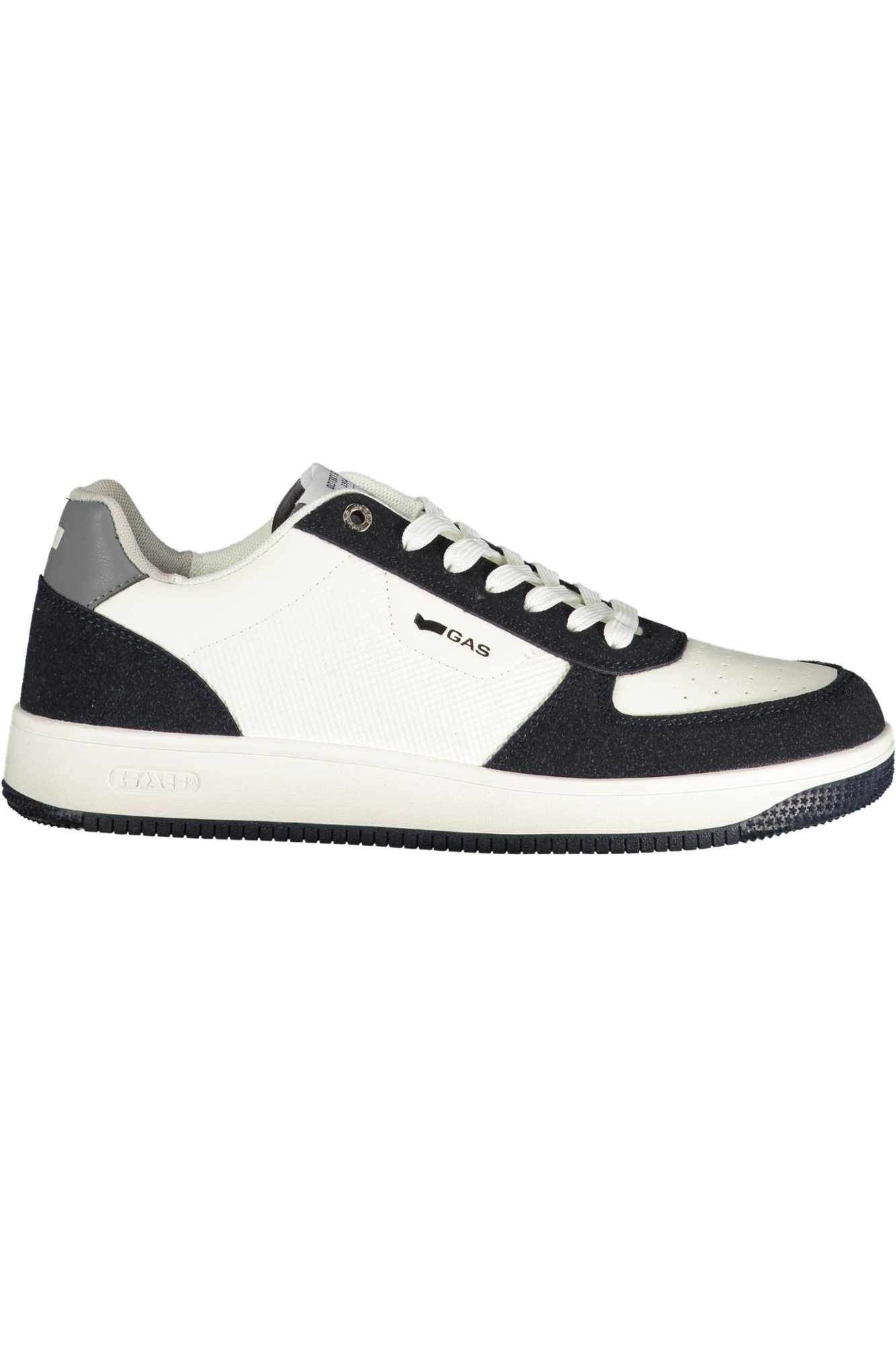 GAS Sneaker Stylischer Herren-Sportschuh Weiß Blau mit