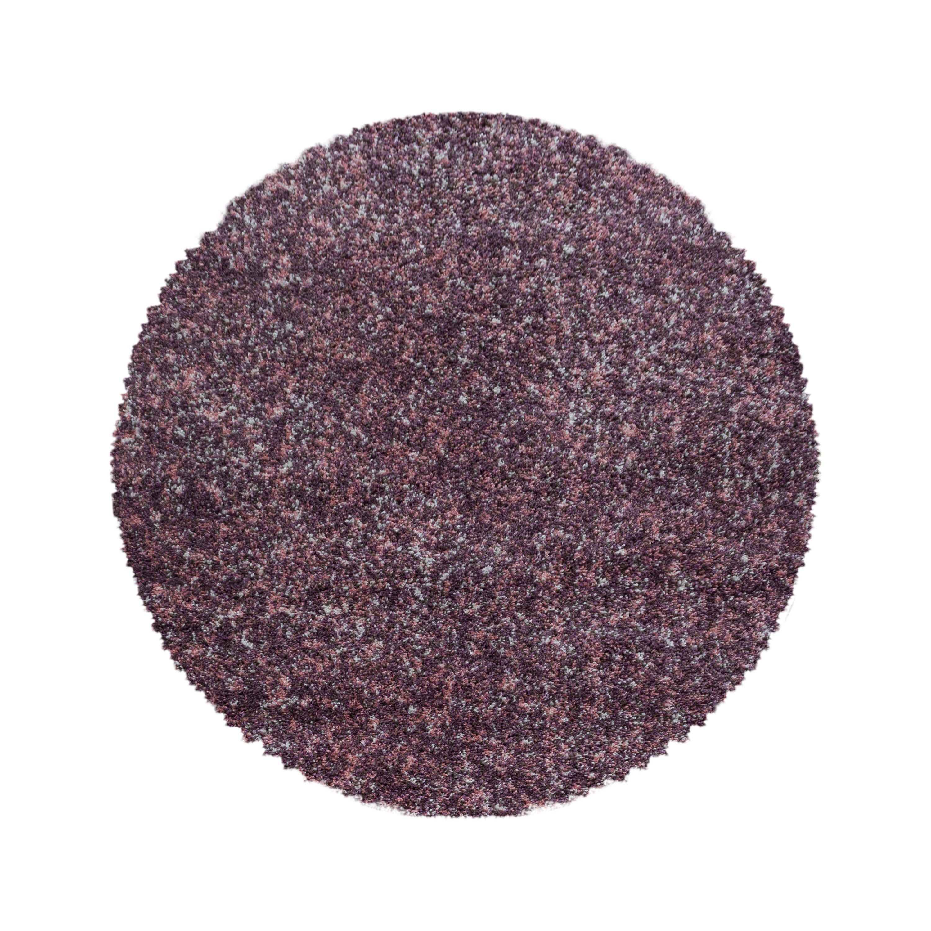 Carpettex Hochflor-Teppich Meliert Design, Rund, Höhe: günstig online kaufen