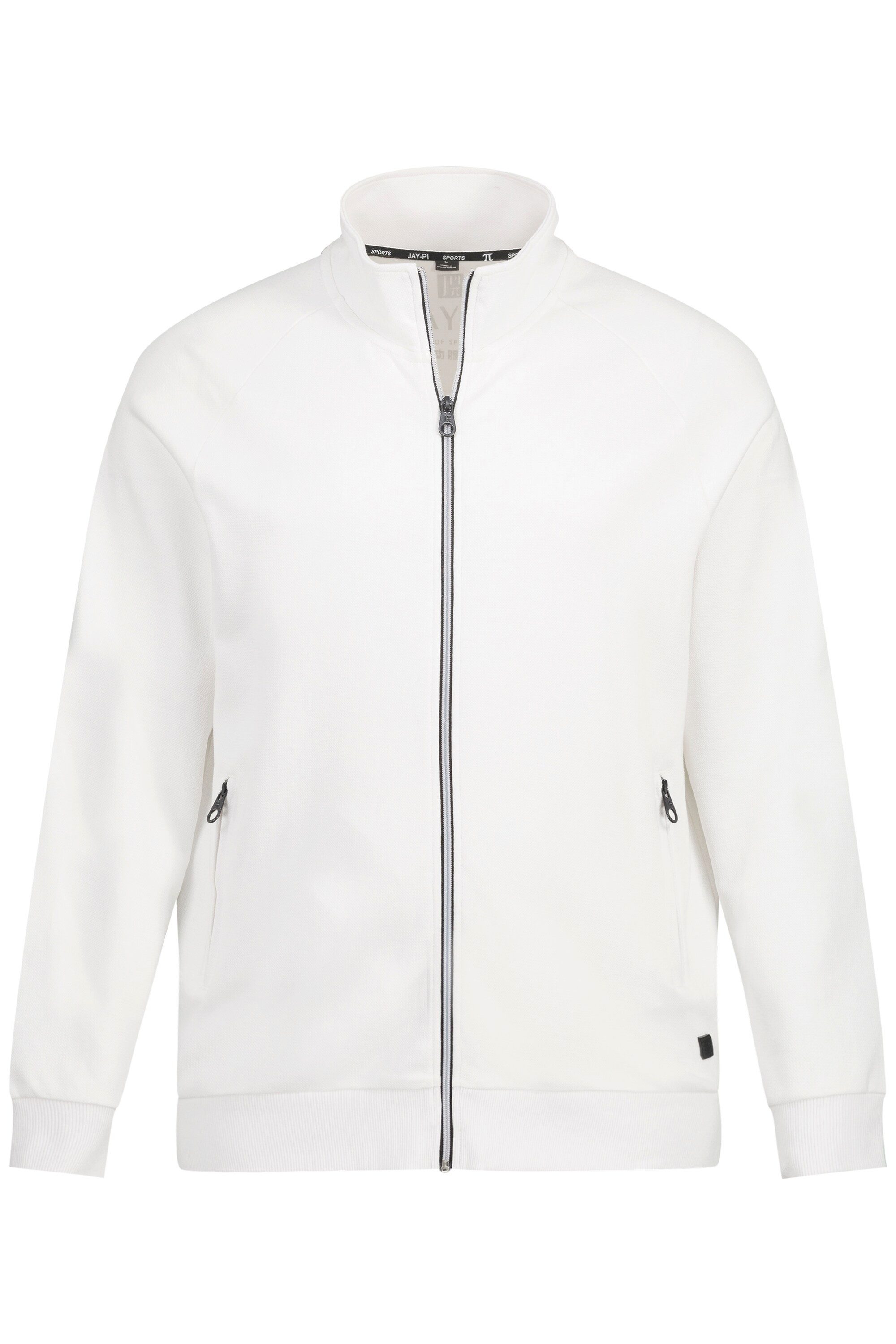 JP1880 Fleecejacke Sweatjacke Tennis Stehkragen Zipper Raglan-Langarm günstig online kaufen