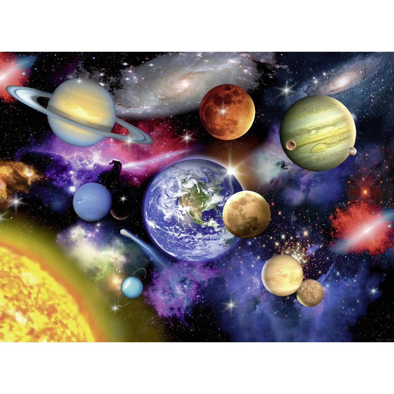 Ravensburger Puzzle Ravensburger Kinderpuzzle - 13226 Solar System - Weltall-Puzzle für..., 300 Puzzleteile