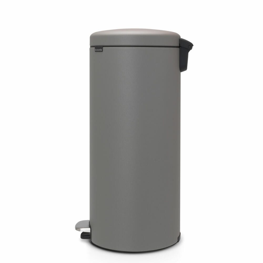 Brabantia Mülleimer NewIcon, Mineral Concrete Grey, 30 L