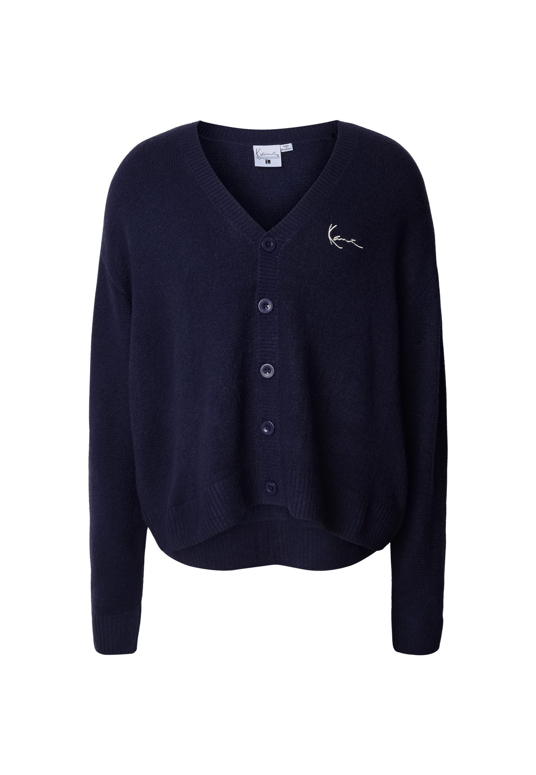 Karl Kani Cardigan Karl Kani Signature Knit Cardigan (1-tlg)