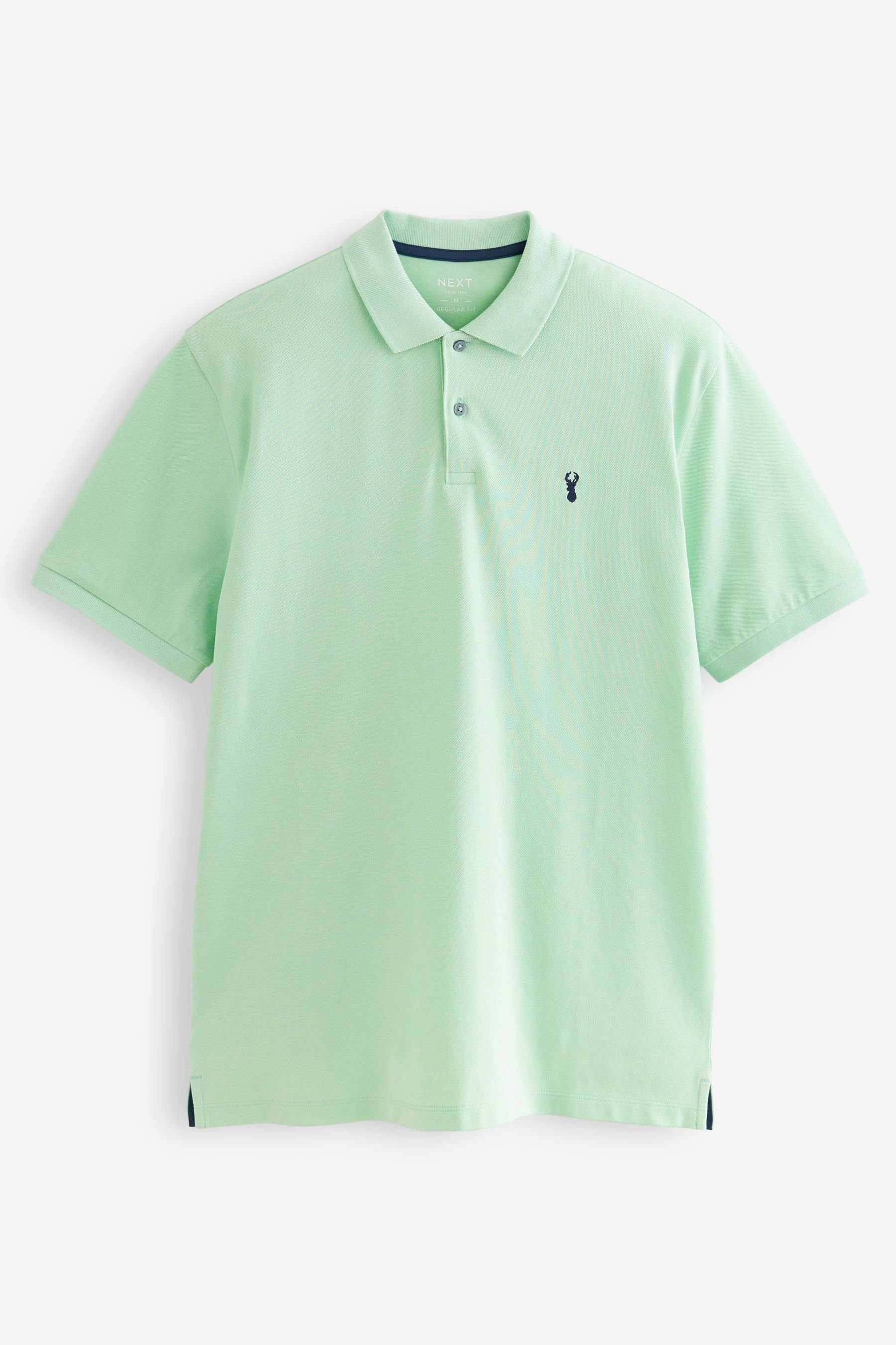 Next Poloshirt Piqué-Poloshirt (1-tlg) Mint Green