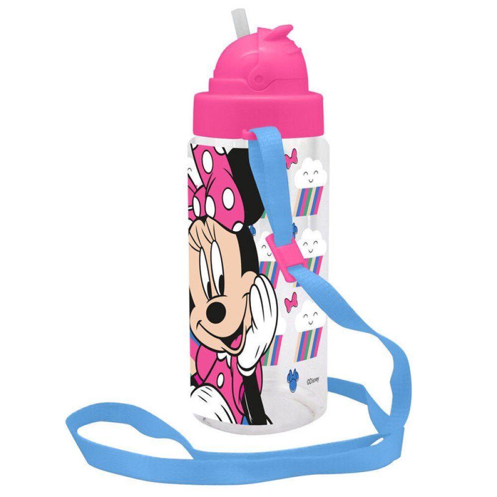 Kids Euroswan Trinkflasche Disney Minnie Mouse Trinkflasche mit Tragegurt