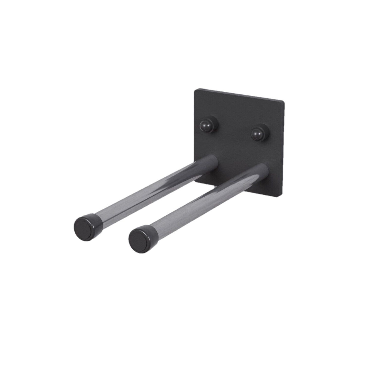 QLS Halterung N1-N4, (mit Montagesatz, Skihalterung Wand Skihalter 1-4 Paar Nordic Walking Stöcke 5 Varianten)