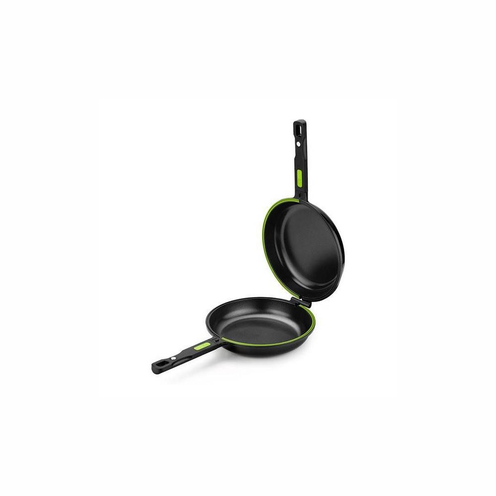 Bra Bratpfanne Bra Tortilla Pfanne BRA A121467 Ø 26 cm Schwarz Sandwich Wendepfanne E