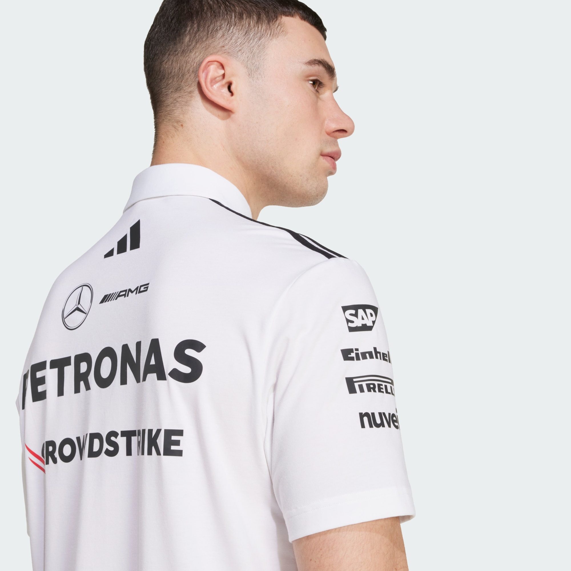 adidas Performance Funktionsshirt MERCEDES - AMG PETRONAS FORMULA ONE TEAM POLOSHIRT (1-tlg)