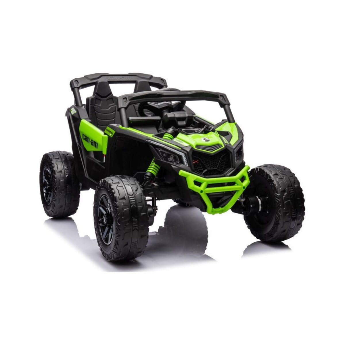 Wisam Elektro-Kinderauto Batteriebetriebener Buggy Can-am DK-CA003, grün lackiert
