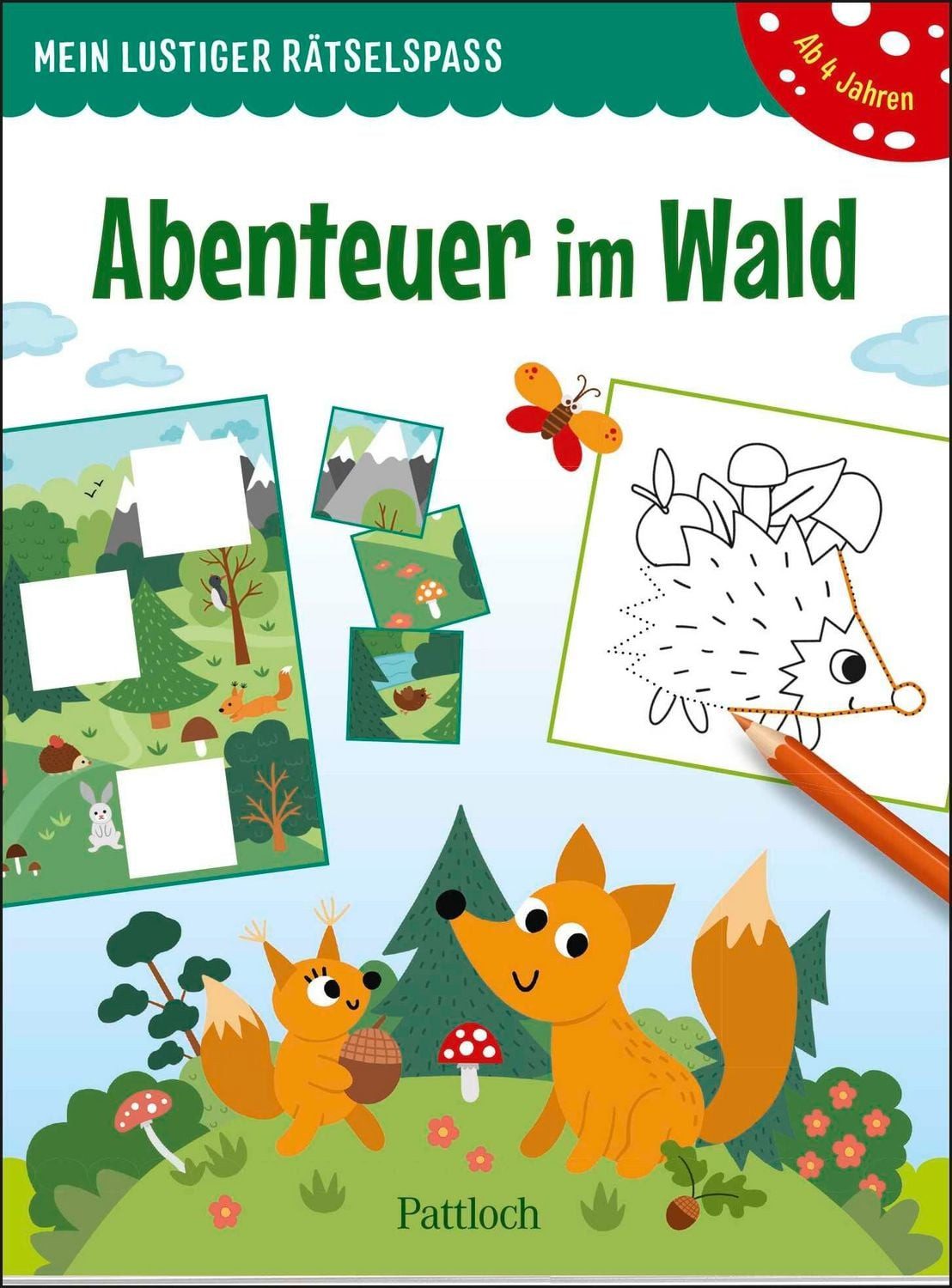 Mein lustiger Rätselspaß – Abenteuer im Wald / diverse