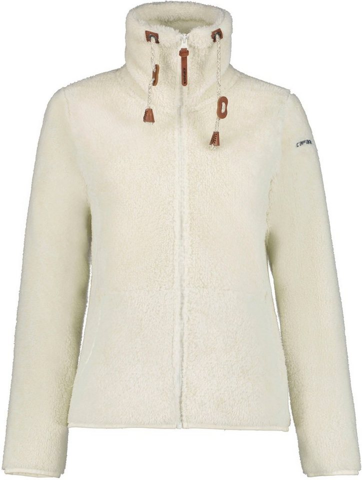 Icepeak Fleecejacke D KUSCHELFLEECEJACKE COLONY mit Kordel, Aus wärmendem  Polyester, atmungsaktiv