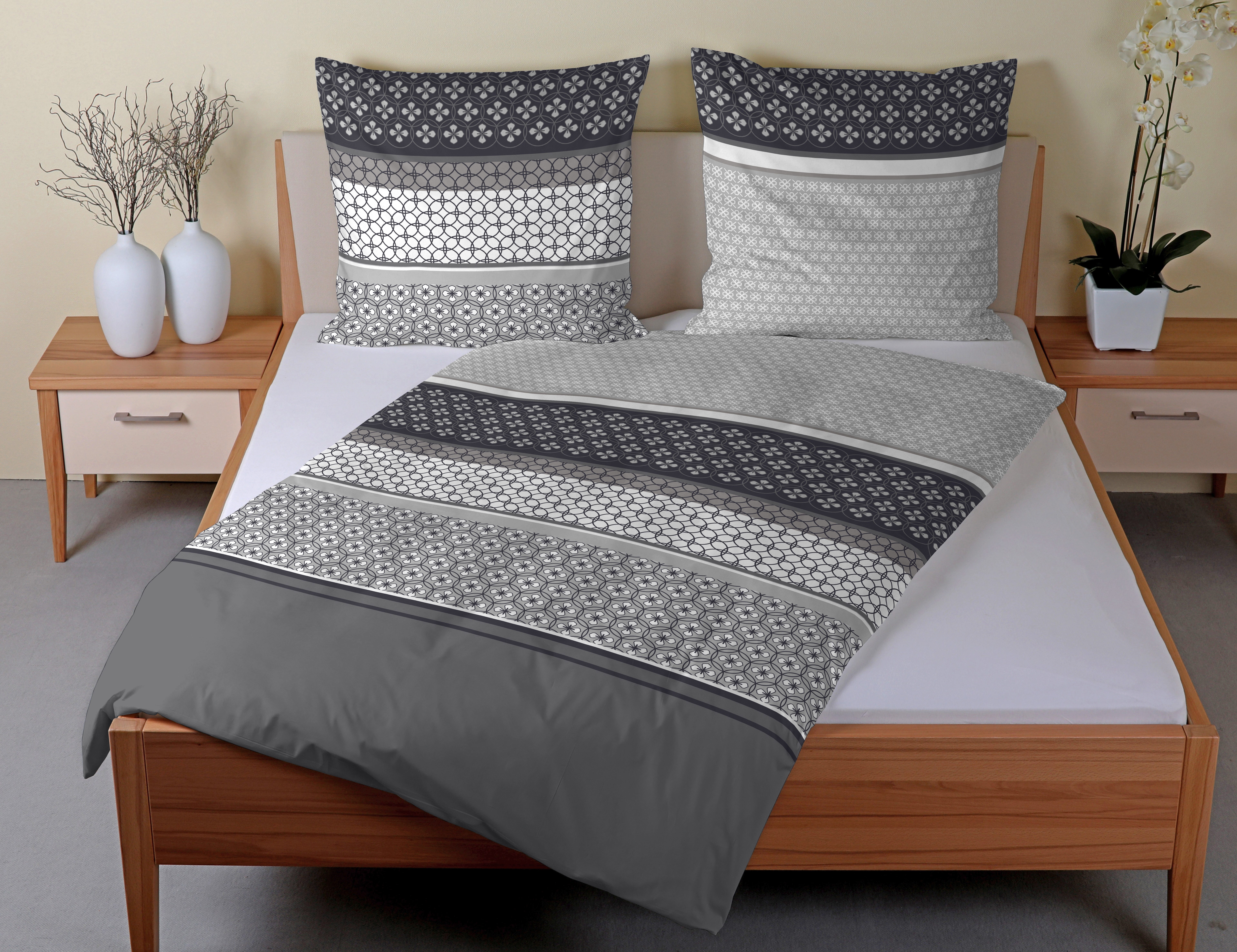 CASATEX Bettwäsche Poupy, Satin, 2 teilig, elegant und trendig günstig online kaufen