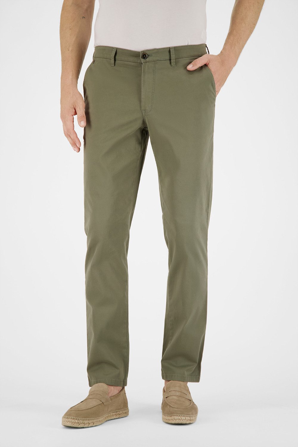 Atelier GARDEUR Comfort-fit-Jeans BENITO Modern Fit Chino Komfort-Stretch mit formstabilem Sitz