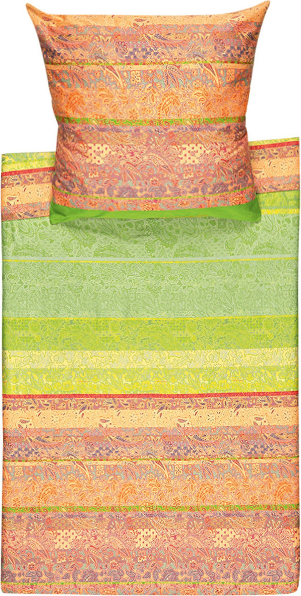 Bassetti Bettwäsche Bettwäsche "Montalcino V1", Mako-Satin, Paisley günstig online kaufen