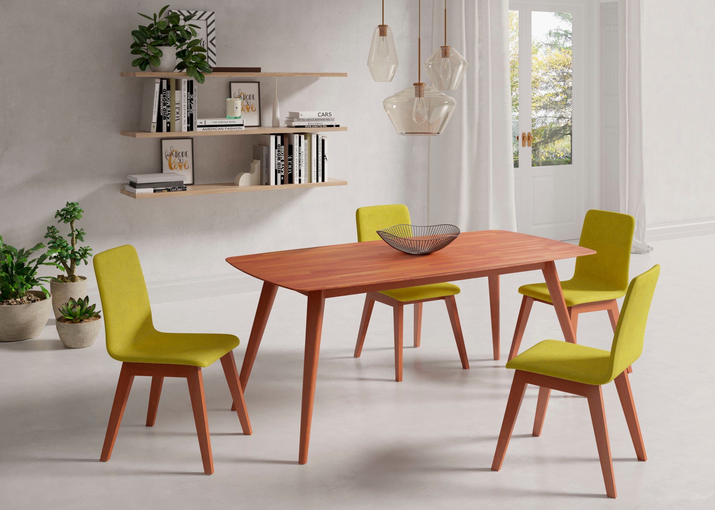 Home affaire Esstisch, Breite 140 cm und 180 cm