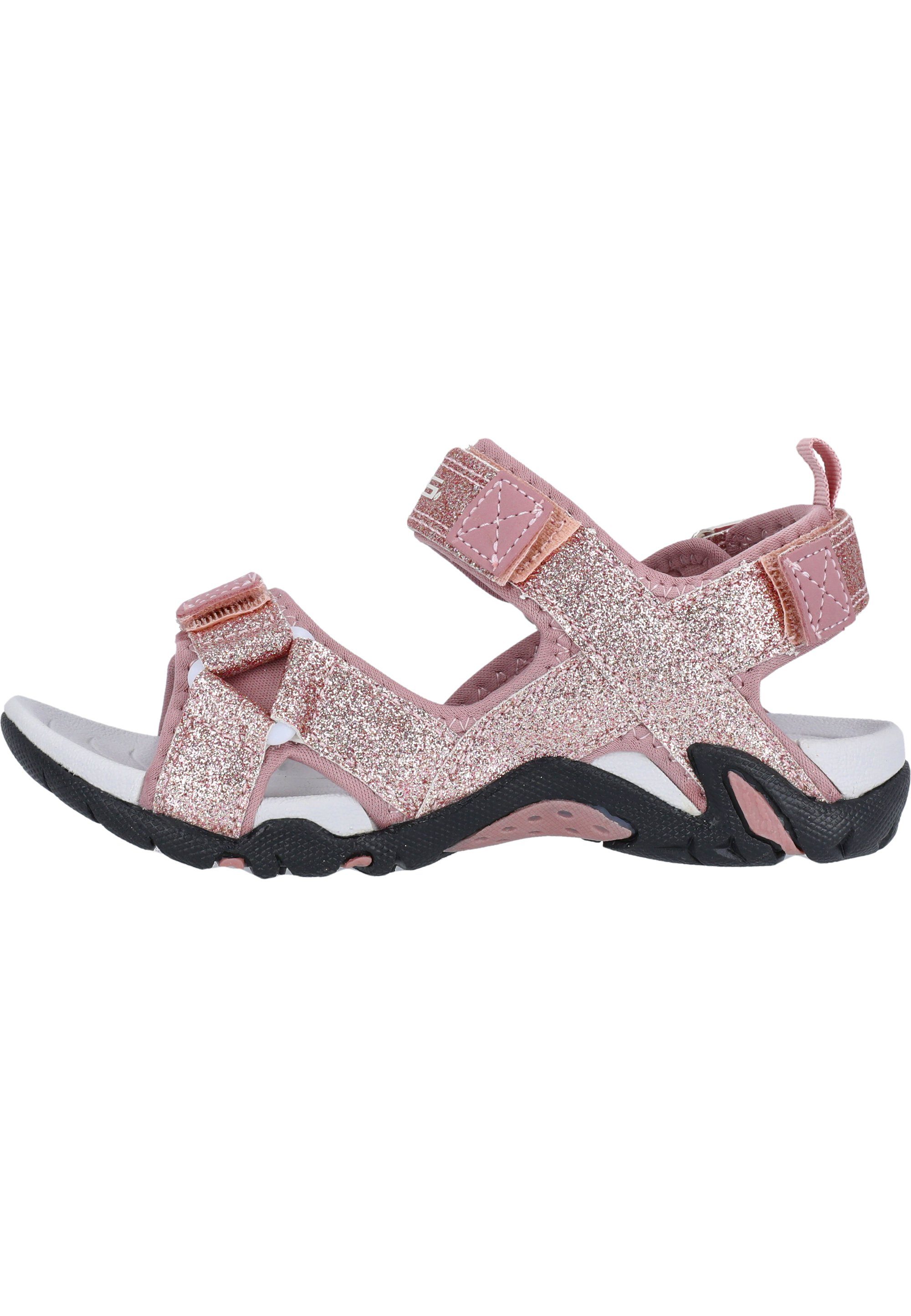 MOLS Buruke Sandale im coolen Glitzer-Design