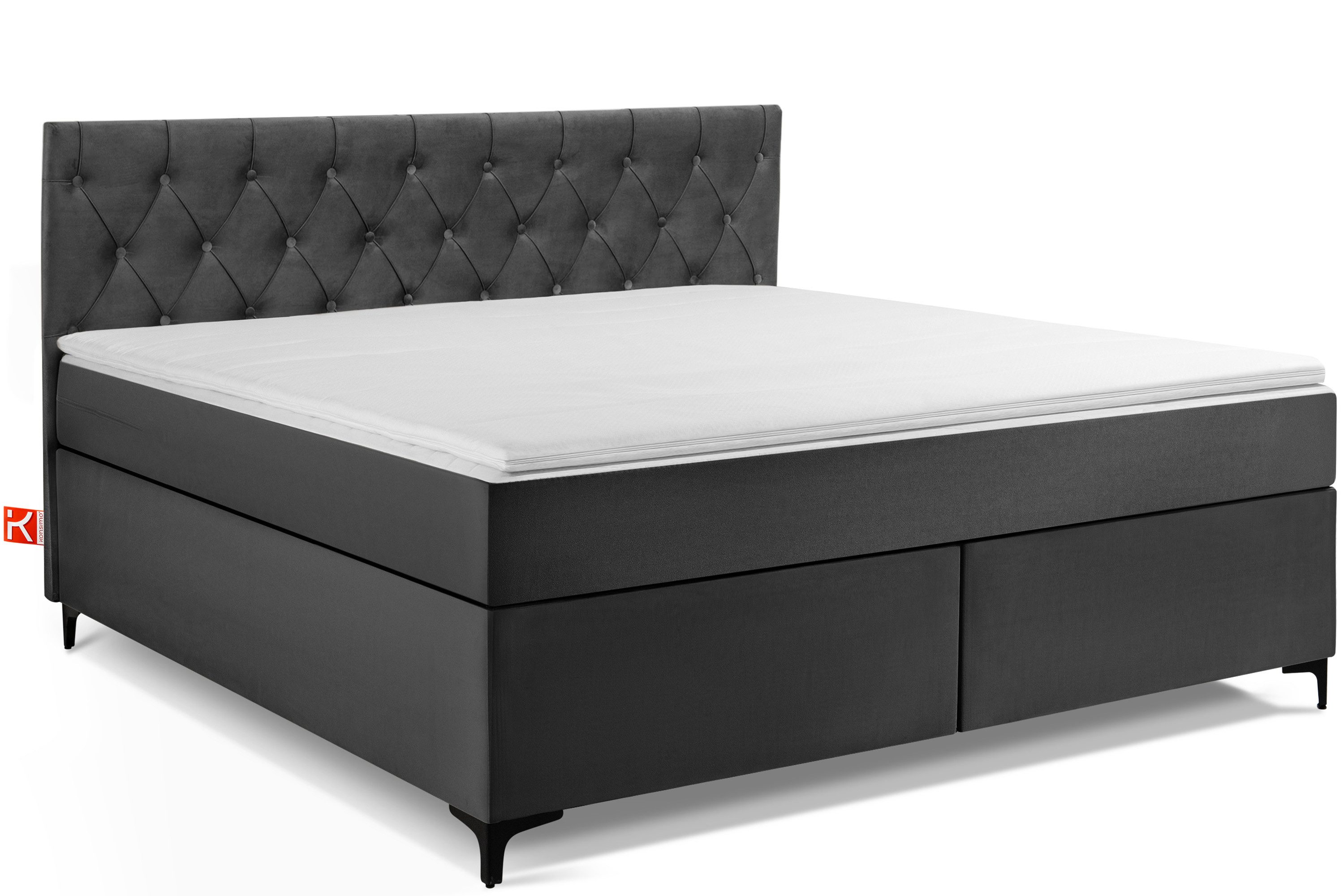 KONSIMO® Boxspringbett ARDEA Polsterbett, Ultimativen Komfort, günstig online kaufen