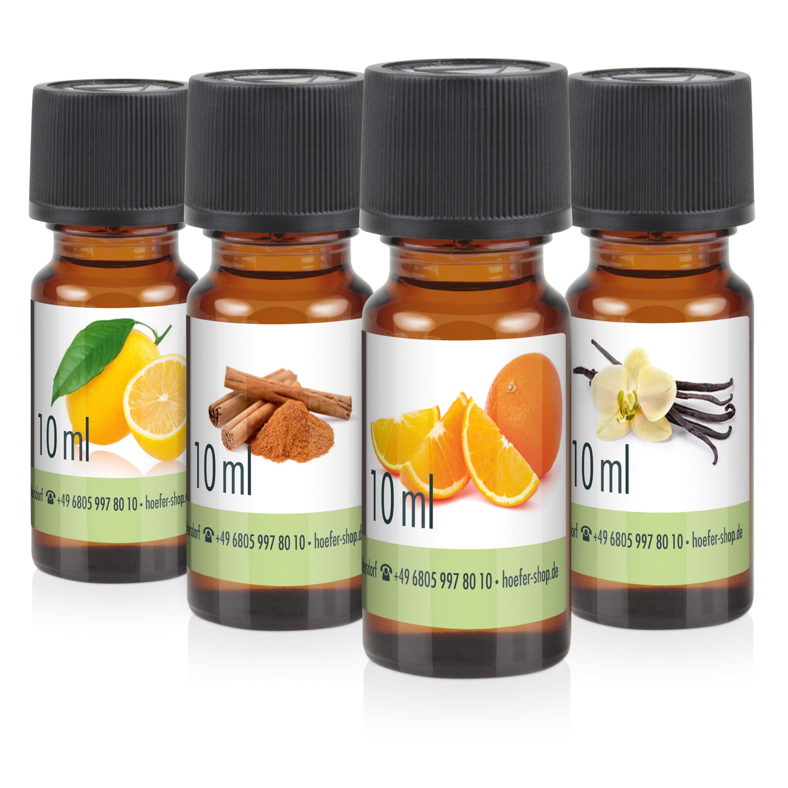 Höfer Chemie GmbH Duftöl Duftöl-Set Nr. 6 mit 4 Duftnoten