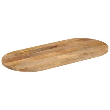 vidaXL Esstisch Tischplatte 90x40x3,8 cm Oval Massivholz Mango