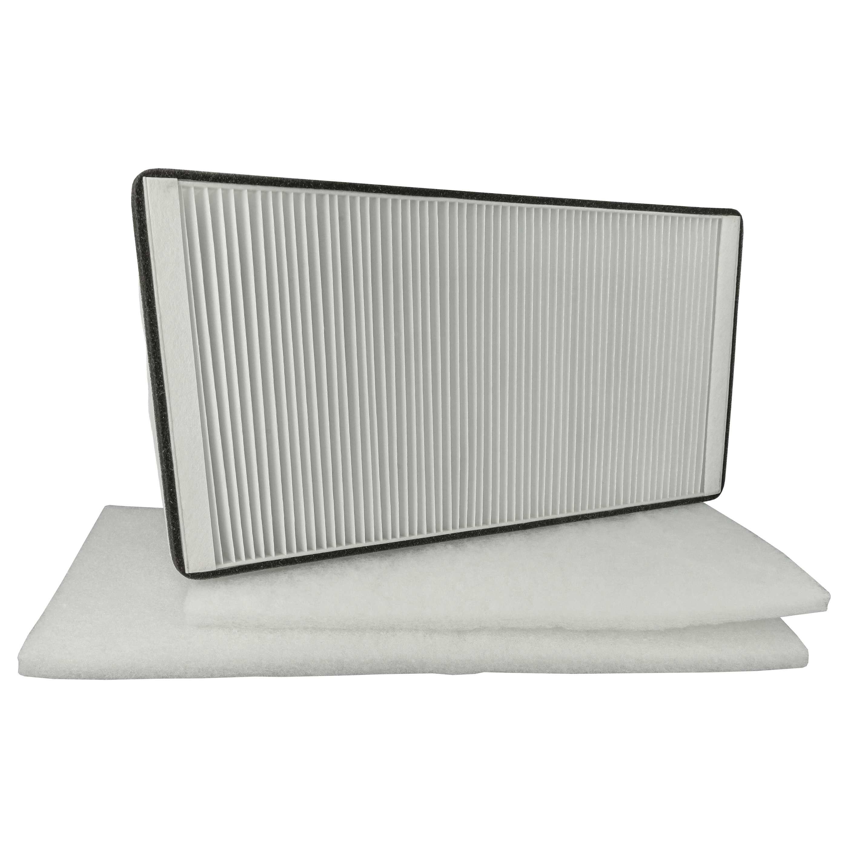 vhbw Filter-Set Ersatz für Helios 00039, 00042 für Lüfter, Zubehör für Helios Helios 00039, 00042