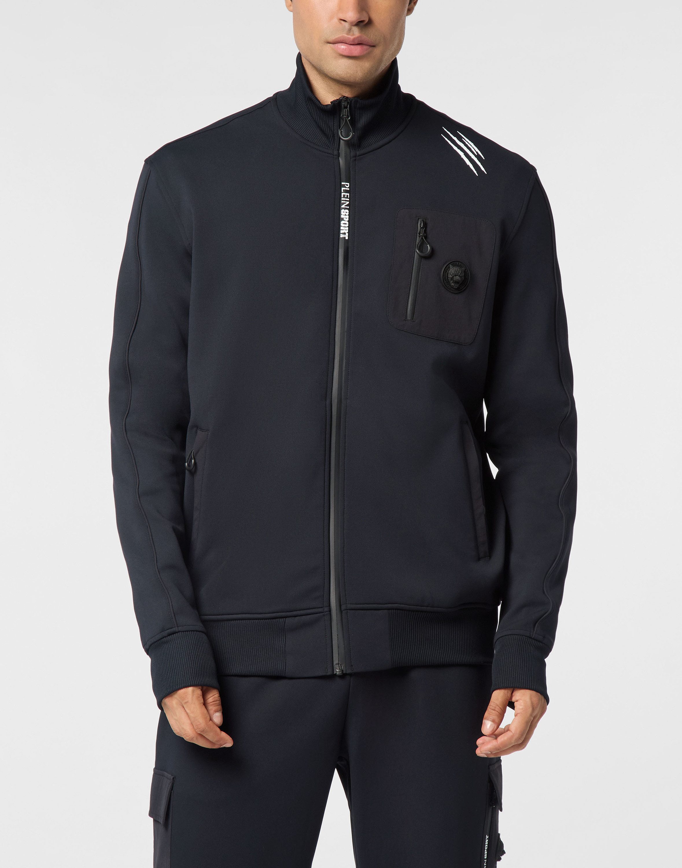 PLEIN SPORT Yoga-Sweatjacke Scratch