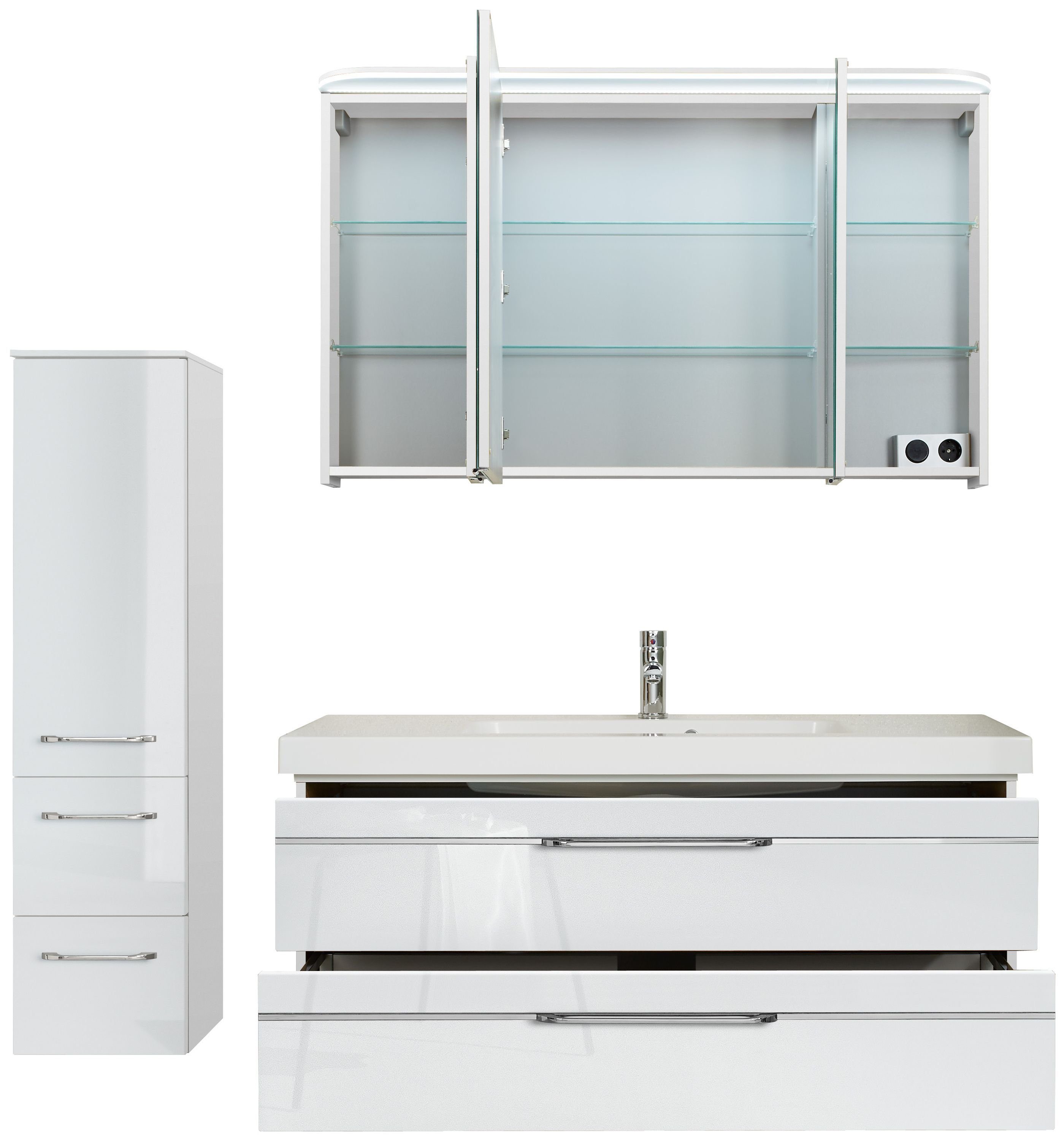 PELIPAL Badmöbel-Set Set, Balto Sprint - Möbel für stilvolles Zuhause