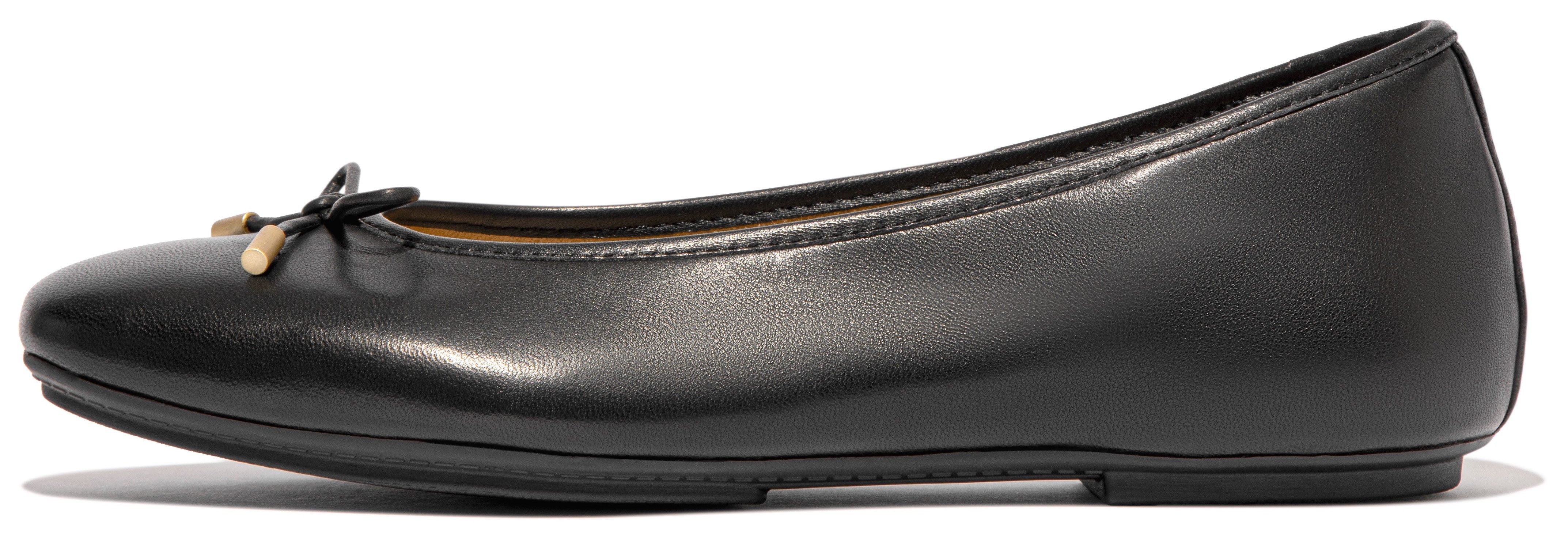 Fitflop DELICATO BOW Ballerina Slipper mit Schleife günstig online kaufen